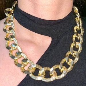 Chunky Chain Statement Necklace